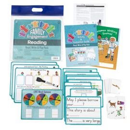 Really Good Stuff Family Engagement Reading - Read, Write and Play Pack - First Grade