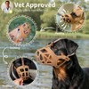 Mayerzon Dog Muzzle, Breathable Basket Muzzles for Small, Medium, Large