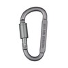 Multipurpose D-type carabiner 8cm gray 1P 7ea
