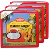 Caribbean Dreams Instant Ginger Tea, Sweetened, 18g (Pack of 3)