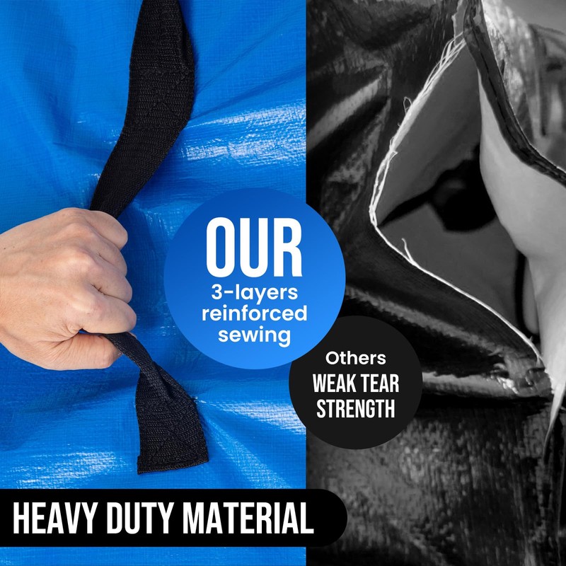 TAILI Queen Mattress Bags for Moving and Storage,Heavy Duty Moving