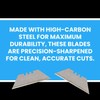 2 Notch Utility Blades, .025" Carbon - 10 Pack