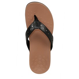 Vionic ALIZA00111W Aliza Black LTHR 11 W