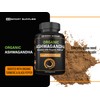 Organic Ashwagandha Capsules 1200mg - Boosted with 1000mg of Organic