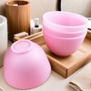 PLINNILUY 5 Pcs Diy Face Mask Mixing Bowl, Home Use