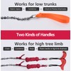 53 Inch Rope Saw, High Reach Tree Limb Hand Rope
