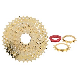 ZTTO Mountain Bike 10 Speed 11T‑36T Golden Bicycle Freewheel Accessory for XT SLX Flywheel
