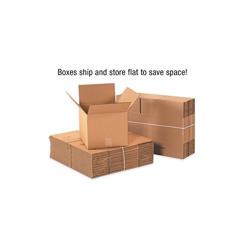 BOX USA Shipping Boxes Medium 16"L x 12"W x 12"H,