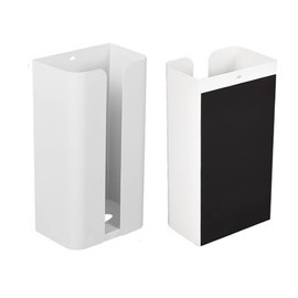 YMJOGGUE Magnetic Tissue Case, Tissue Box, Strong Magnet, Paper Holder, Stylish, Tissue Storage, Wall Hanging, For Refrigerator (White)