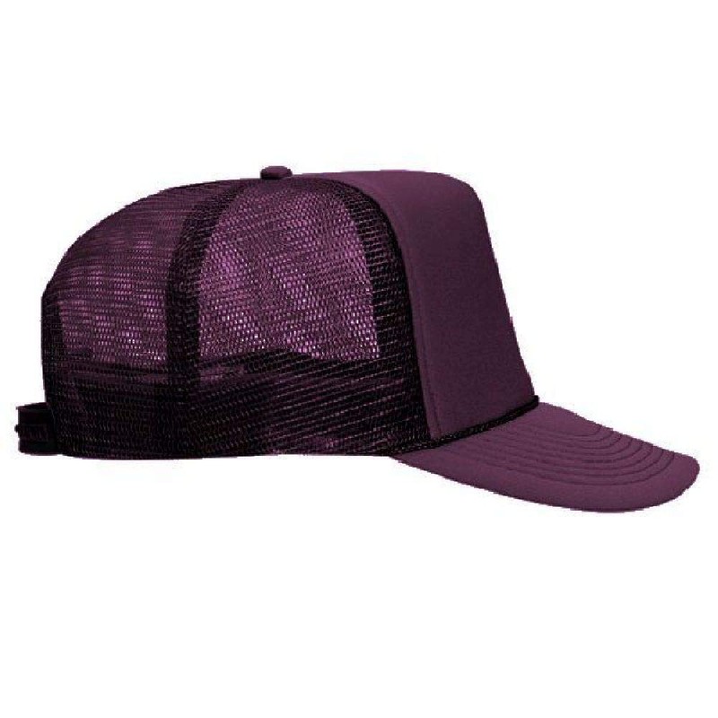 OTTO Polyester Foam Front 5 Panel High Crown Mesh Back