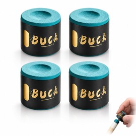 Bamyli Snooker Chalk, 4Pcs No-Slip Green Pool Cue Chalk