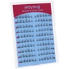 Mayhug Wimpern Extensions, 120pcs D Curl Einzelne Wimpern, DIY Wimpernverlängerung