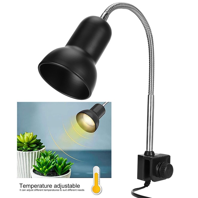 25W Reptile Heat Bulb Clamp Light Set 360 Degree Rotation