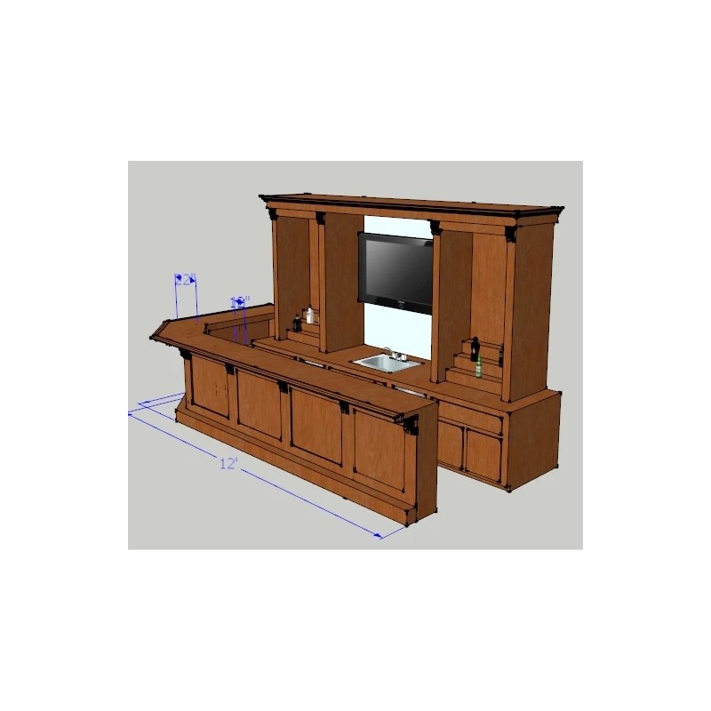 Bar Plans - Custom Design Service for the perfect home