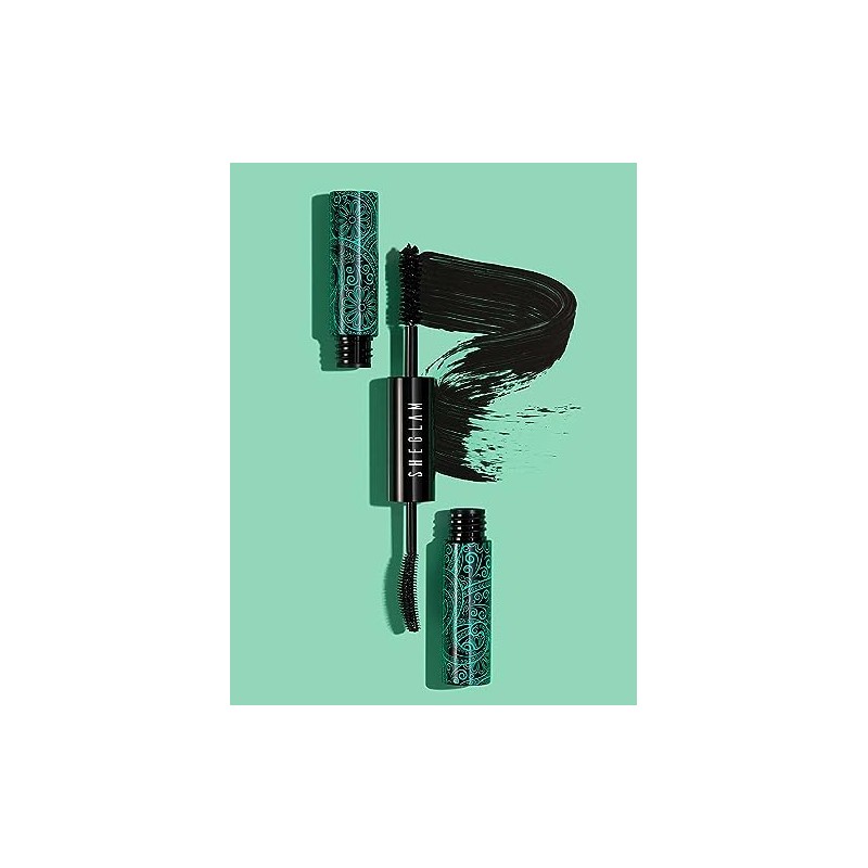 Sheglam Máscara de pestañas . Rimel negro waterproof