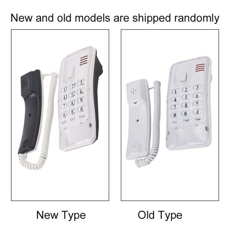 Wall Mount Landline Telephone Extension No Caller ID Home Phone