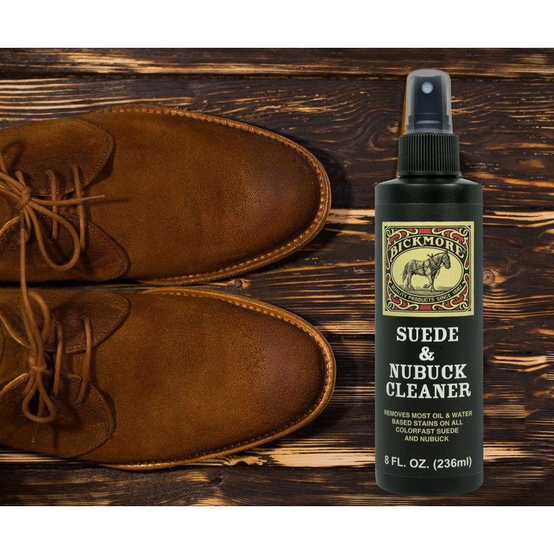 Bickmore Suede & Nubuck Cleaner - Remove Water Dirt Oil