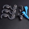 3 Pairs Silicone Hooks Eartip Eartips Earbuds Eargels Compatible with