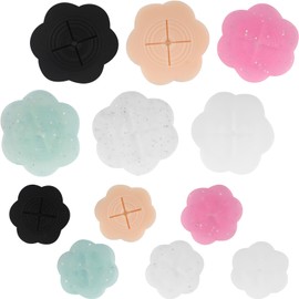 QOPAHI 12-Pack Silicone Cinch Clips for Women Clothing, Invisible Non-Slip Waist Cincher Clips to Tighten, Adjustable Fit & Style for Dresses, Shirts, Scarves & Sweaters(6 Colors, 1.38” & 2“)