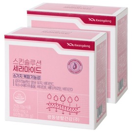 Guangdong Skin Solution Ceramide 36g, 60 tablets, 2 pieces / 광동 스킨솔루션 세라마이드 36g, 60정, 2개