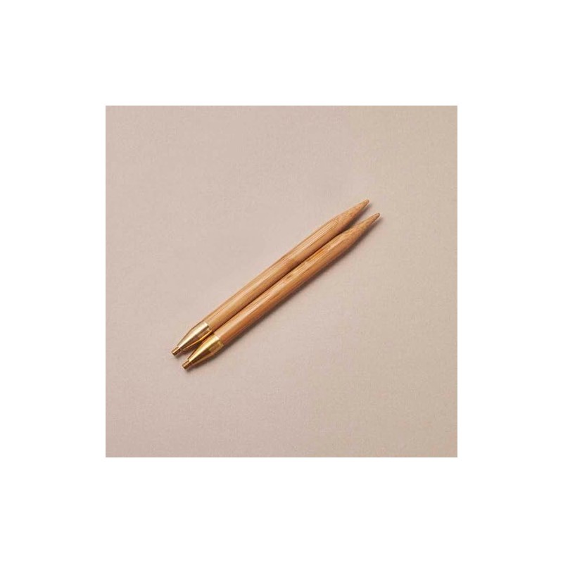 Seeknit Interchangeble Needle Tips, Beige, M4 14cm x 10mm