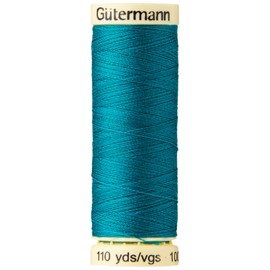 Gutermann Sew All Polyester Thread, Teal 0189, 100 m