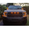 Areyourshop 3X Bumper Grille LED Light Grill For F-150 F150