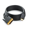 deleyCON 15 m HDMI to DVI Cable DVI-D DVI-I High