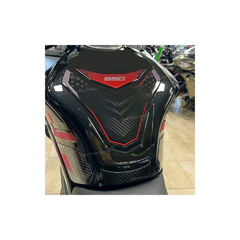 3D Resin Stickers Tank Protector Compatible with Kawasaki Versys 650