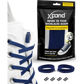 Xpand sistema de cordones elásticos sin cordones, talla única para todos los zapatos de adultos y niños