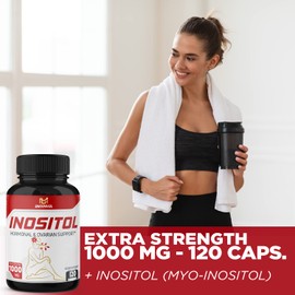 𝐌𝐲𝐨-𝐈𝐧𝐨𝐬𝐢𝐭𝐨𝐥 Supplement- 𝟐 𝐌𝐨𝐧𝐭𝐡 𝐒𝐮𝐩𝐩𝐥𝐲 - Hormonal Balance & Healthy Ovarian Function Support for Women