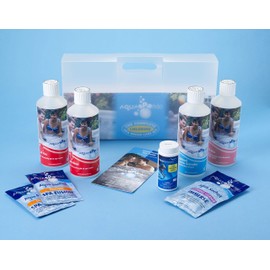 AQUASPARKLE Complete Spa Care Kit - Chlorine for Hot tubs and Pools. Keep your water balance perfect and clear