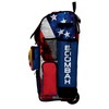 Boombah Rolling Superpack Baseball/Softball Gear Bag - Telescopic Handle -
