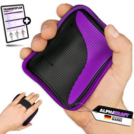 AK ALPHAKRAFT Grip Pads (Black-Purple, One Size)