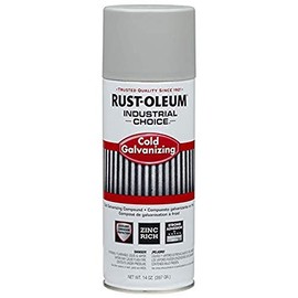 Rust-Oleum 1685830 1600 System Galvanizing Compound Spray Paint, 12-Ounce, Cold Galvanizing