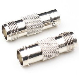 ANHAN BNC Female to TNC Female Adapter RF Coax Coaxial Connector Adapter 2Packs
