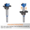 sourcing map 2pcs Forstner Drill Bit 20mm (3/4") Carbide Adjust