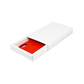 QUE BONITO. Cajas para fundas de celular, caja para Joyería, caja de cartulina color blanco y manga blanca, medidas 17cm x 9.5cm y 2cm, Jewelry Storage, caja Cases Phone. Caja para funda celular 17x9.5x2 B/B 10 Pzas