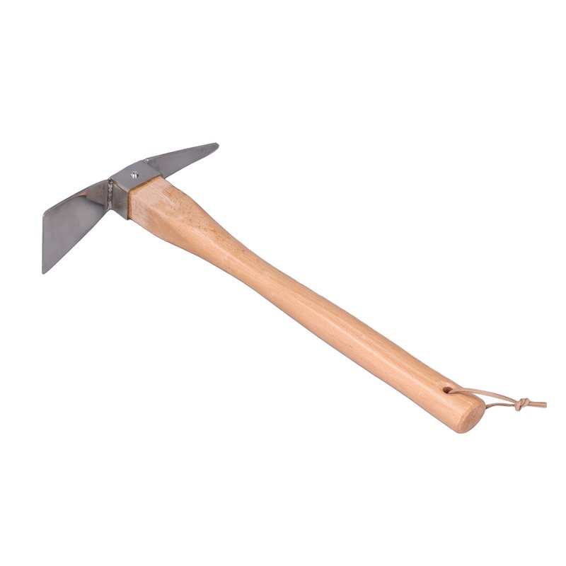 Pick Axe Simple Practical Fine Workmanship Stainless Steel Wood Material