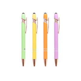 Olihpyyut Ballpoint Pen 1.0 mm Retractable Ballpoint Pen Smooth Writing Pens Rollerball Pen Pack of 4