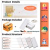 StyloVue 100 Pieces Peel and Stick Backsplash for Kitchen, 3"