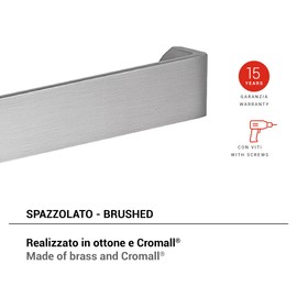 Gedy Pirenei Toilet Roll Holder Brushed