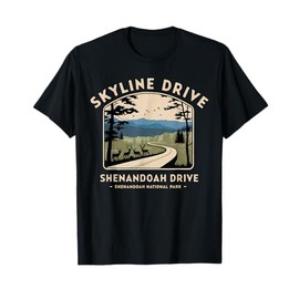 Skyline Drive Shenandoah National Park Souvenir T-Shirt