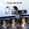 Angetube Cámara web de gran angular 4K para PC –