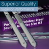 Pack of 4 Scalpel Handle # 3, Premium Quality, Rust