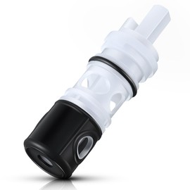 Enhon Shower Diverter Cartridge, Compatible with Glacier Bay and Danze 3 Handle Tub and Shower Faucets, Plumbing Diverter Cartridge Replacement, Faucet Stem Diverter, 1 Piece Bath Diverter Assembly