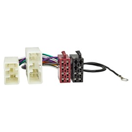 tomzz Audio 7037-001 Radio Adapter Cable Compatible with Mitsubishi Colt Lancer Pajero up to 1996 to 16-Pin ISO Standard