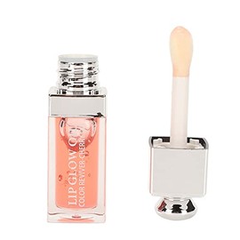 Brillo de Labios Hidratante y Duradero, Alto Brillo, Color Rosa, Tinte de Labios y Gel Hidratante