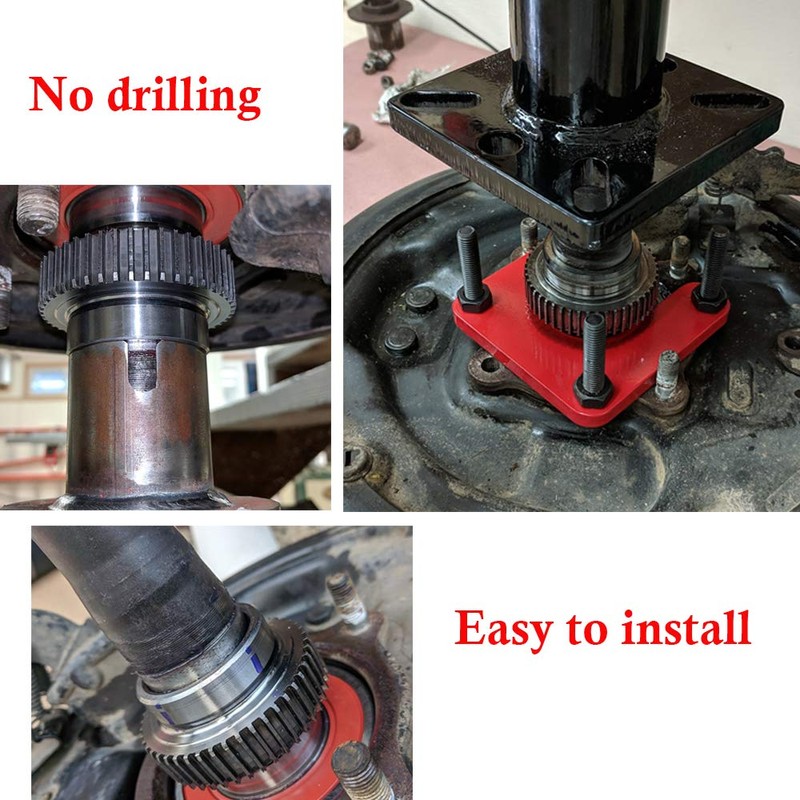 NIXFACE Rear Axle Bearing Puller Tool& ABS Tone Ring Tool