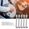 24PCS Banjo Bracket Hook Silver Metal Wear Resistant Banjo Hooks